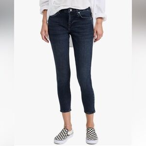 Rag & Bone LIKE NEW Women's Cate Mid Rise Ankle Skinny Jeans Dekalb Blue 25